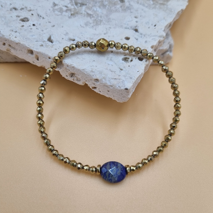 Bracelet PAMINA Lapis Lazuli