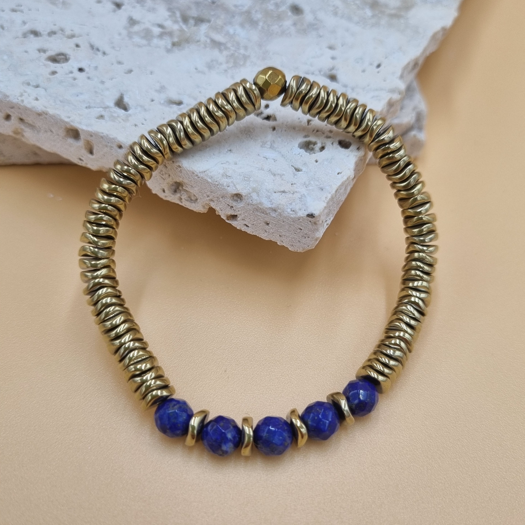 Bracelet HERMIONE Lapis Lazuli