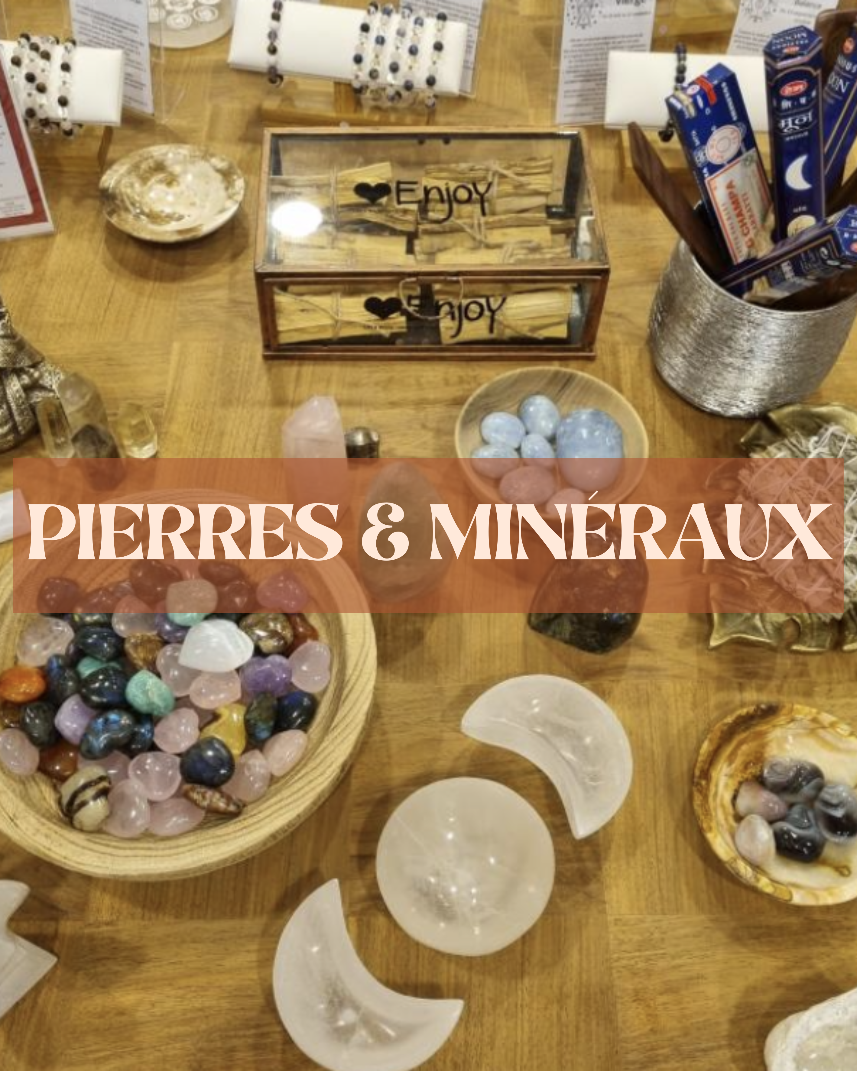 Pierres & minéraux naturels et énergétiques situé à Alès