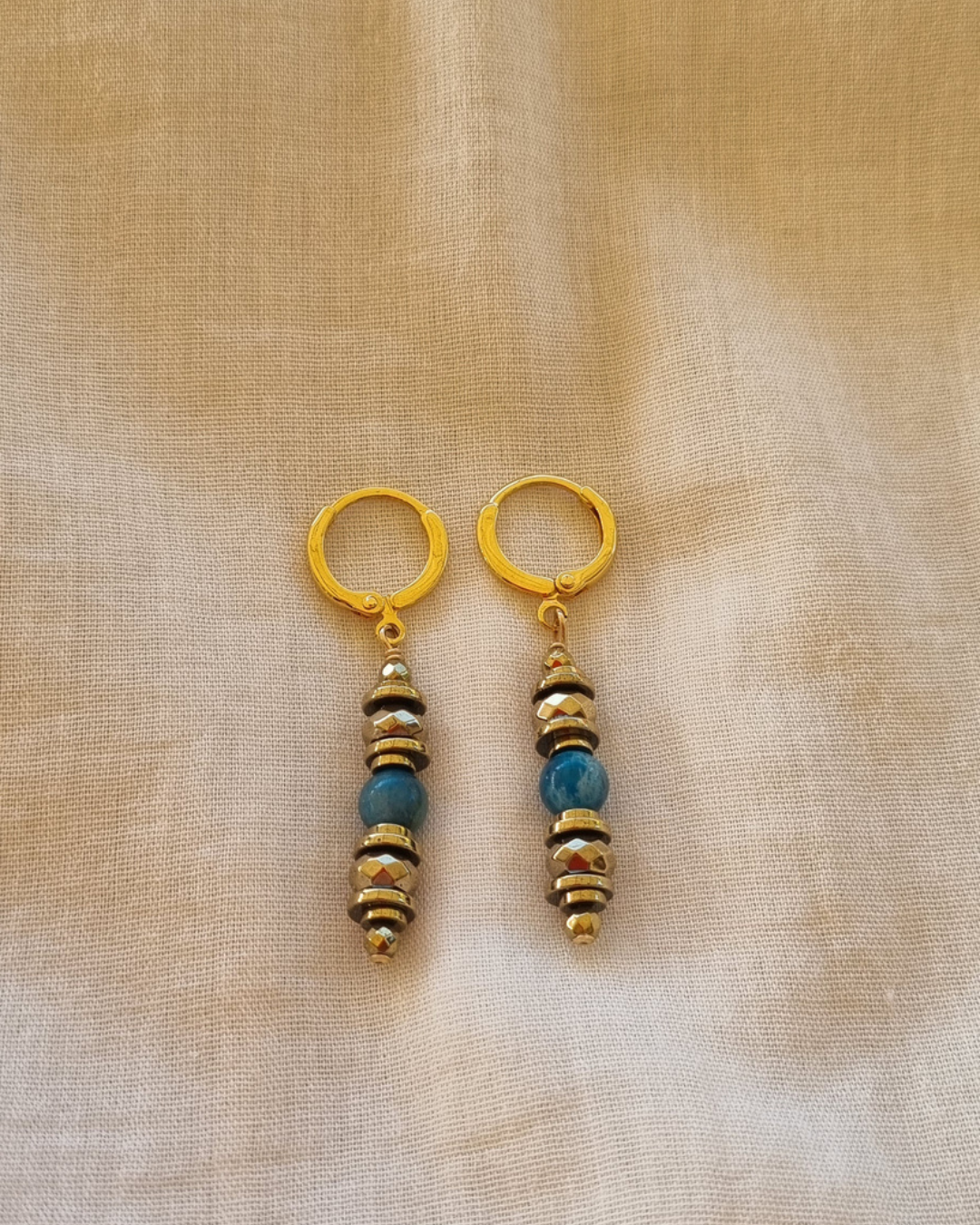 boucles d'oreille apatite hypersensibilité lithothérapie
