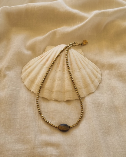 collier oeil de tigre lithothérapie protection