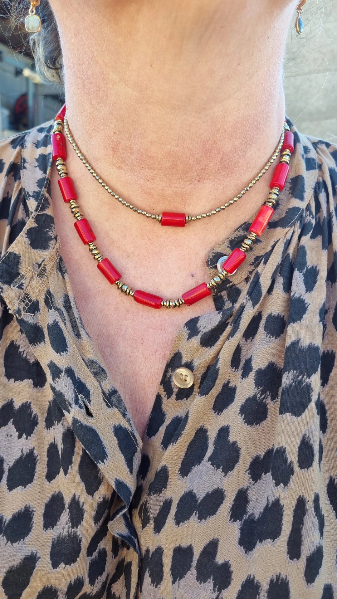 Collier PAMINA Corail