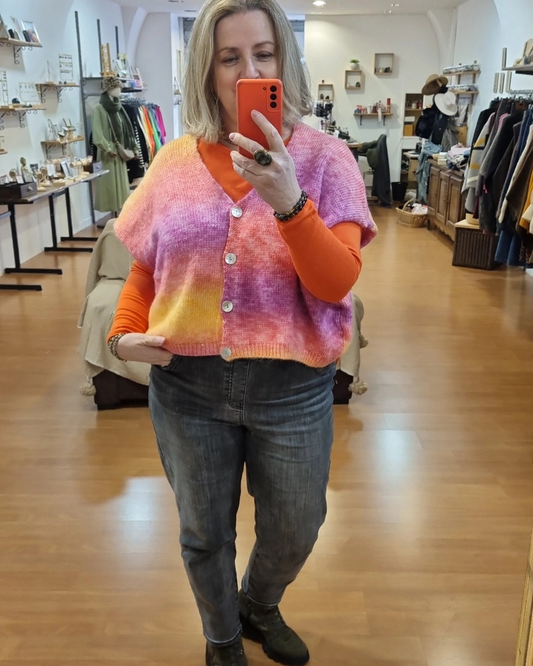 Gilet AURA arc en ciel