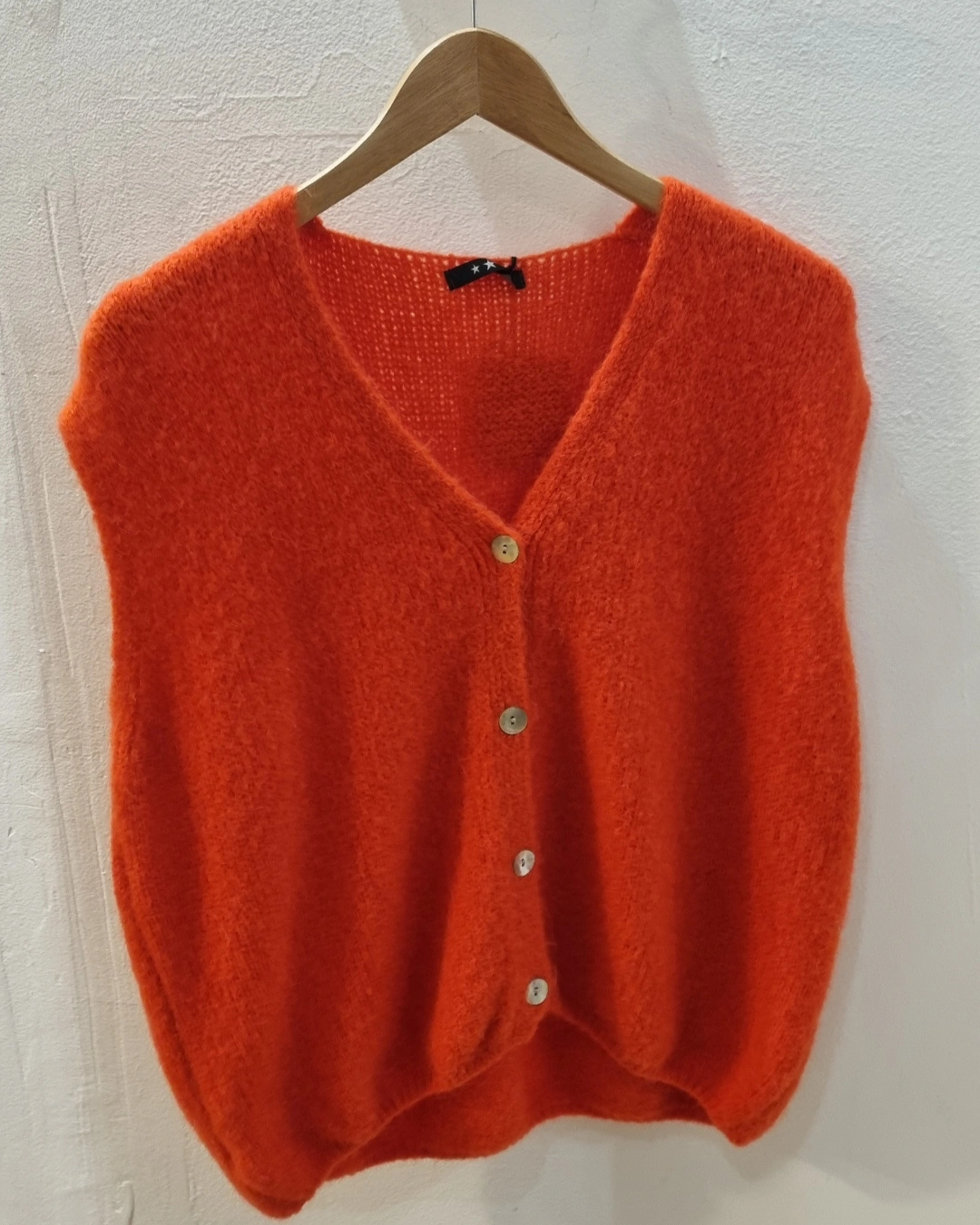 Gilet sans manche NUAGE orange