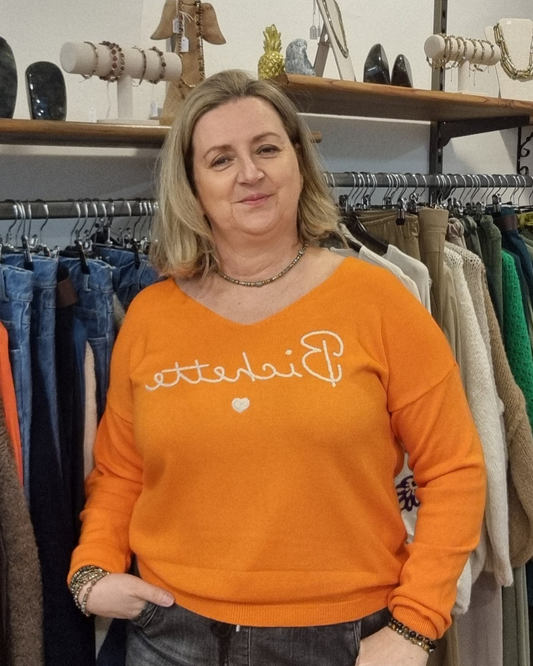 Pull BICHETTE Orange